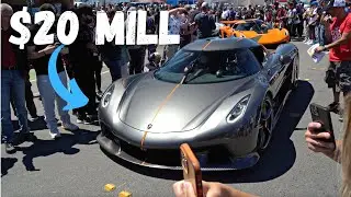 8 Koenigsegg's SHUT DOWN the Craziest Show of the Year! | CAR WEEK