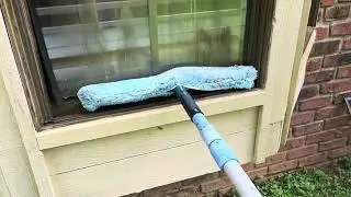 Two story filthy window job! Stark contrast results!