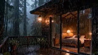 Rain That Knocks You Out Fast | Deep Sleep Rain Ambience