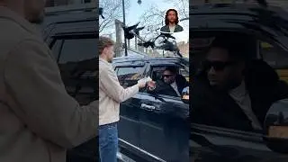 MrBeast Gives Money in Traffic&hellip; Even the Birds Pulled Up 🐦💸.#mrbeast #shorts #subscribe #funny