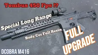 Full Upgrade Dcobra M416 450Fps | Airsoft Spring