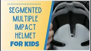 Segmented Multiple Impact Helmet for Kids