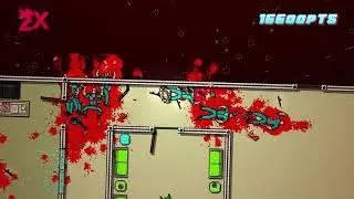 43 HOTLINE MIAMI 2 WRONG NUMBER - PROBANDO LOS JUEGOS DE STADIA *