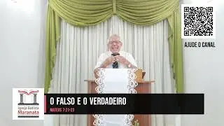 Pregação O falso e o verdadeiro Mateus 7:21-23 Pr. David Sena