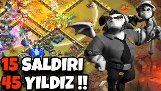 HER KÖYE TEK SALDIRI !! - Clash of Clans