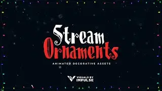 Holiday Stream Overlays - Christmas Templates For Twitch, YouTube, Facebook