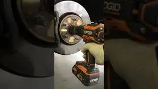 Ridgid 1/2  inch Impact Wrench vs Axle nut