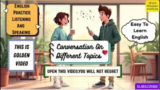 Learn English | Conversation On Different Topics | Easy English #fyp #learnenglish #english #video