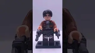 Unofficial Lego Levi Ackerman from Attack on Titan anime series minfigure #legoanime
