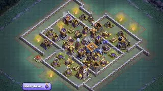 Even Top Players use this strategy 😱works 100% || #shortscoc #cocattackstrategy #cocbh9