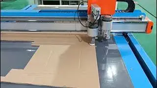 New digital plotter for sample cutting corrugated box cutting