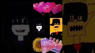Lia white face girl and frank guy killer