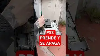 Play 3 que enciende y se apaga...  #playstation #tecnologia