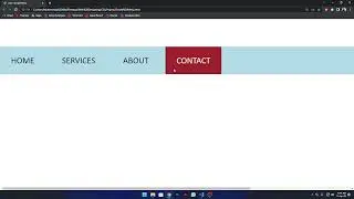 CSS Simple Menu Project | Create Navigation Menu with CSS | Web Designing Urdu/Hindi | CSS Lecture 9