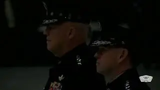 First flag passing of Chief of Space Operations