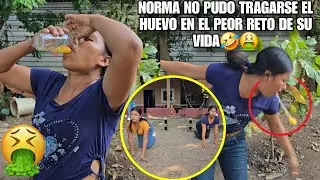 NORMA Hizo El Reto Mas Asquer0zo Del Mundo Vean Como Termino Vomit4ndo El Huev0🤮😱Ver Para Creer🫢