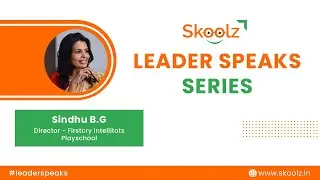 Leader Speaks Series - Firstcry Intellitots Preschool Interview with Ms. Sindhu B G