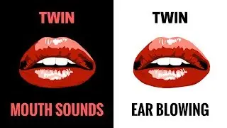 ASMR ft. twin mouth sounds, ear blowing & trigger words (SK, TK)