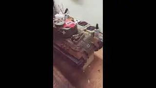 WSN T-34 Beutpanzer German tank with Clark tk60 Mega Steam