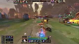 SMITE  Mi amada hija Ana Paula (4 años) en su primera partida de SMITE