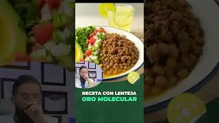 RECETA CON LENTEJAS ORO MOLECULAR