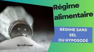 R&eacute;gime alimentaire : r&eacute;gime sans sel ou hyposod&eacute;
