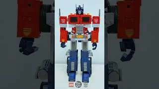 LEGO Optimus Prime Transformation - KO Unknown Brand (Lepin?) - Not LEGO #shorts