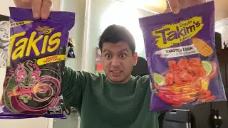 Smaks test av Takis og TaKIMS!