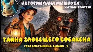 Уютное фэнтези. Тайна зловещего собакена. Тося Сметанкина, сыщик  - 4