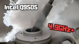 I Got an LN2 Frostbite - It Didn't Stop Me: Intel Q9505 Overclocking Records