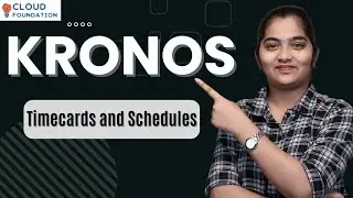 Хронометражи и расписания Kronos | Онлайн-видеоролики Kronos | Онлайн-курс Kronos | CloudFoundation