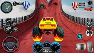 Impossible Monster Truck Tracks 🚛🔥 Realistic BeamNG Drive Mobile Gameplay | Monster Truck Rider