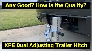 ✅ Installing an Aluminum XPE Trailer Hitch with 8-Inch Adjustable Drop