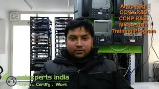 Anup Negi from Delhi CCNA, CCNP, MCSA 2012 Training in India