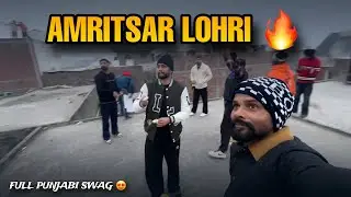 Happy Lohri 2026 🔥 | Amritsar Lohri Celebration Vlog | Punjabi Vibes