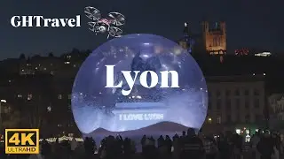 The best aerial views of Lyon city (France) in 4K!