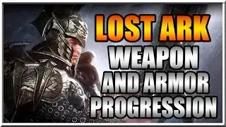 Lost Ark Online Weapon and Armor Progression - Beta Gameplay English