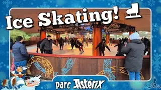 [Parc Astérix] ❄️ ICE SKATING at 'Patinoire Viking' ⛸️