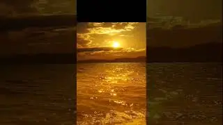 beautiful sunset, calm water, satisfaction #shorts #short #beautiful #life #nature #relax #relaxing