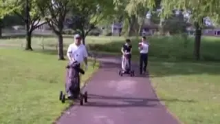 Walking during round of golf offers significantly better health benefits