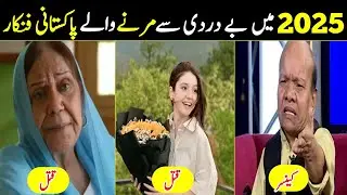 Pakistani Actors who Passed away in 2025 | Real Life Stories of Pakistani Actors 2025