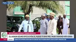 Ola- Awakan Assumes Office As NTDA DG, Pledges To Drives Pres. Tinubu's Renewed Hope Agenda