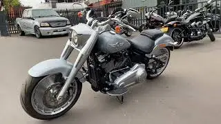 2020 Harley-Davidson FLFBS Softail Fat Boy 114 in Barracuda Silver