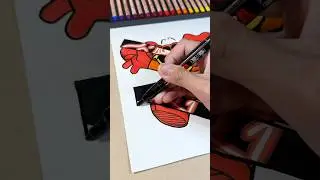 The Worst Thing That Can Happen To An Artist&hellip;😱 (ART FAIL) #art #drawing #shorts
