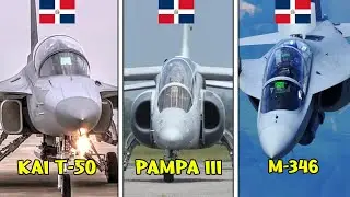 3 AVIONES AVANZADOS CONSIDERADOS PARA LA FUERZA AEREA DE REPUBLICA DOMINICANA