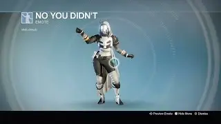 Destiny: The Dawning - All New Emotes