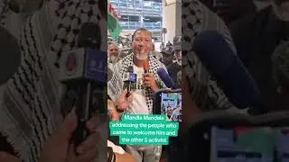 Mandla Mandela addressing the people of GP 
