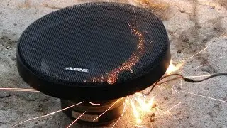 Blow Out and Smash Rotten Alpine Car Speaker