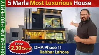 5 Marla Beautiful House For Sale in DHA Phase 11 Rahbar Lahore || GREENLine Property 