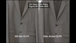 Lumix / Kolari OLPF Mod   Open Gate 24fps Test